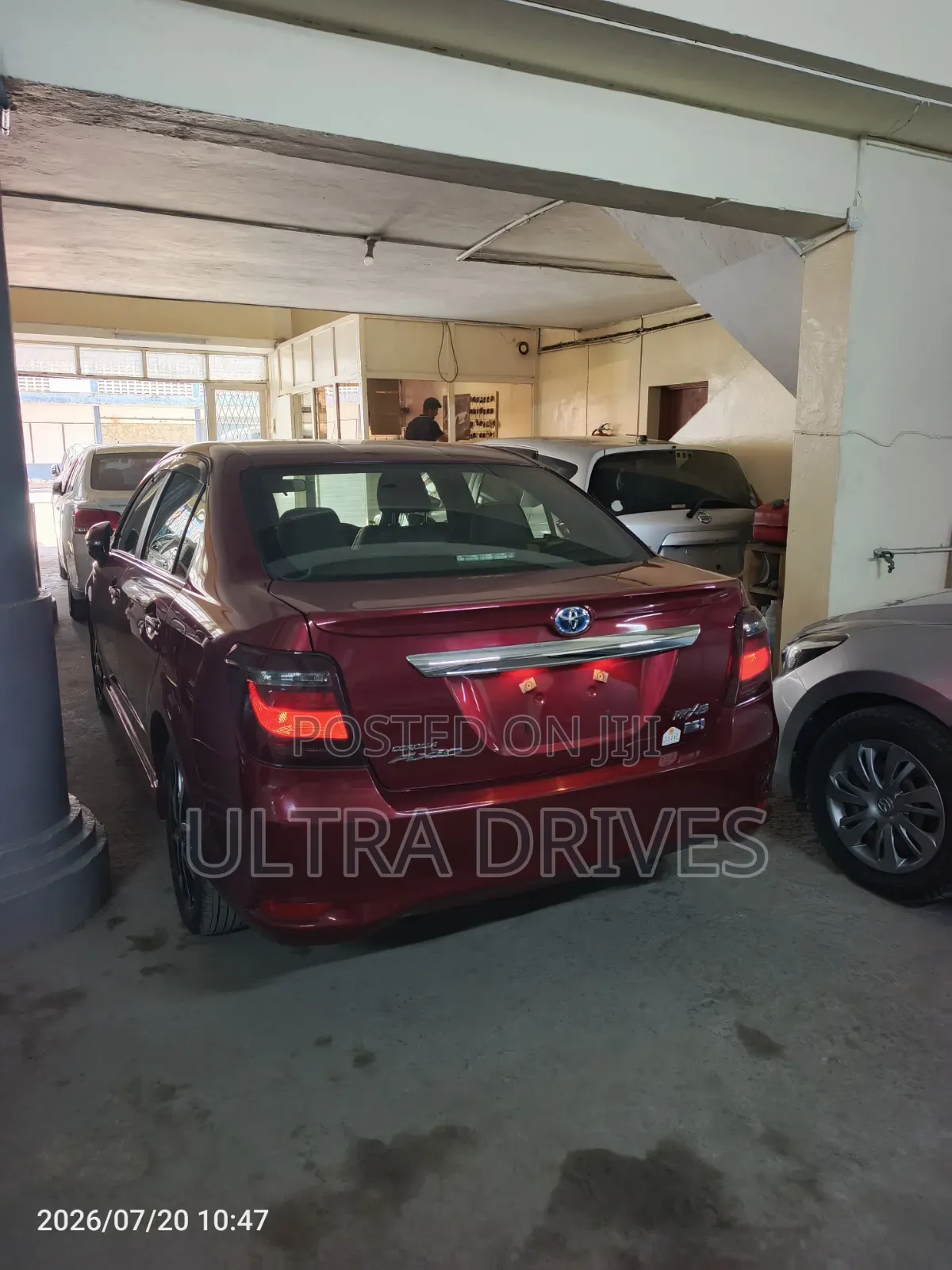Toyota Axio 2019 Maroon