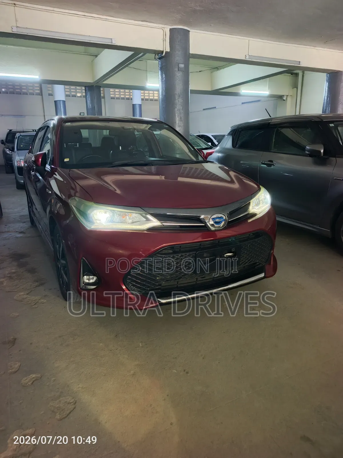 Toyota Axio 2019 Maroon