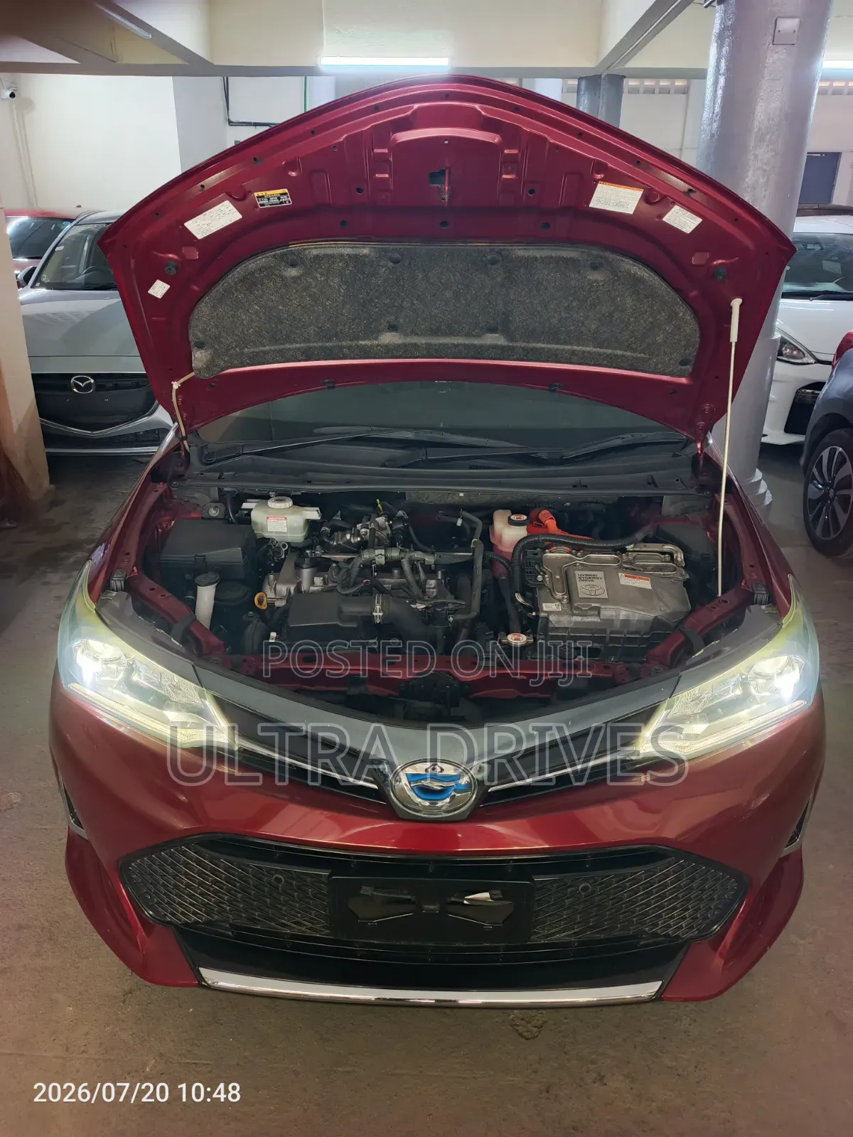 Toyota Axio 2019 Maroon