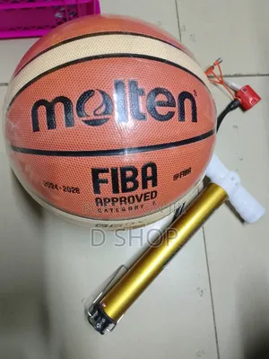 Molten Size 7 Basketball Plus a Free Pump