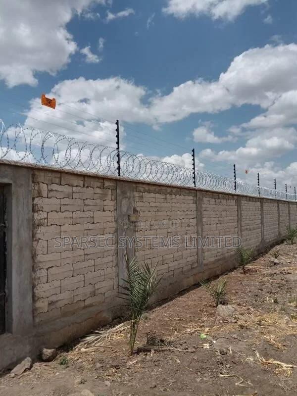 Electric Fence Installation on 50*100 Plot - main view