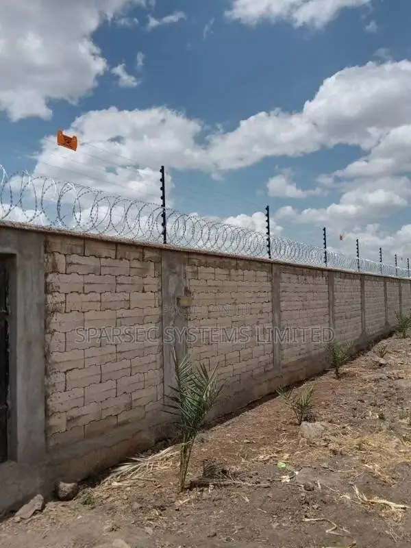 Electric Fence Installation on 50*100 Plot