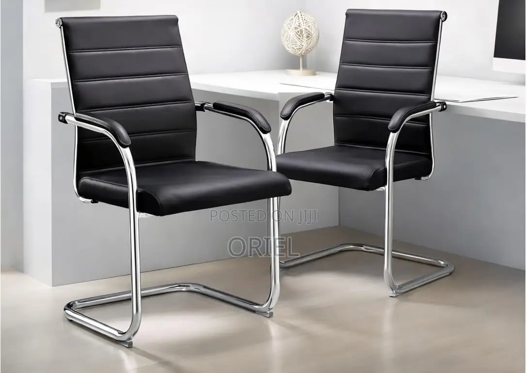 Office Chair : Office Leather Ergonomic Conference Chair