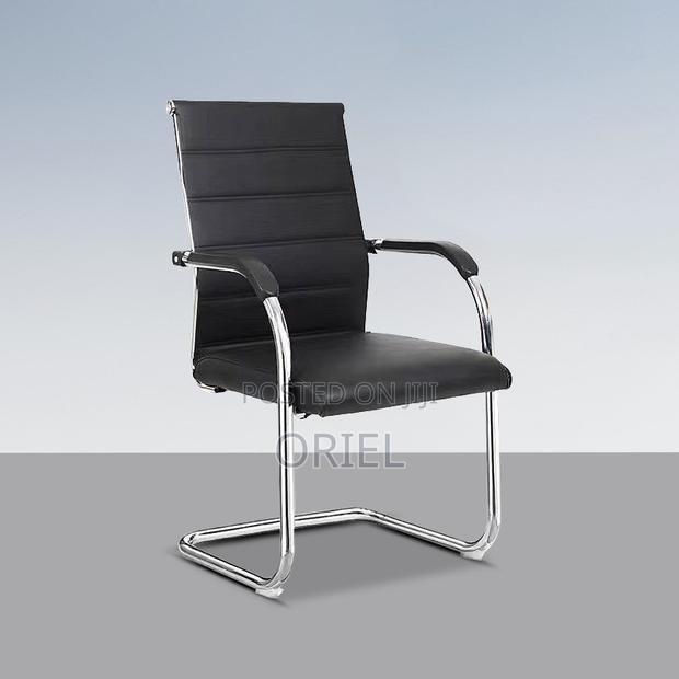 Office Chair : Office Leather Ergonomic Conference Chair - thumbnail 8