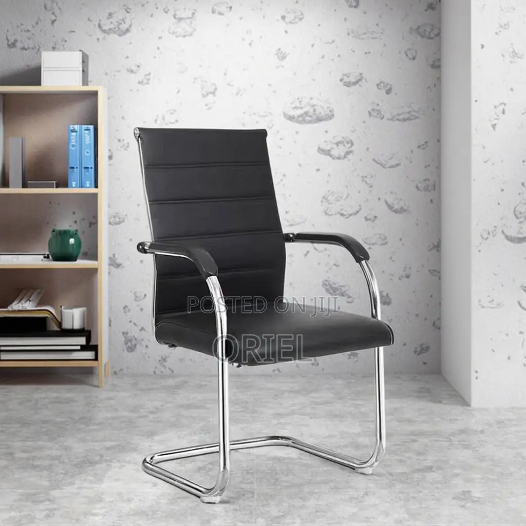 Office Chair : Office Leather Ergonomic Conference Chair