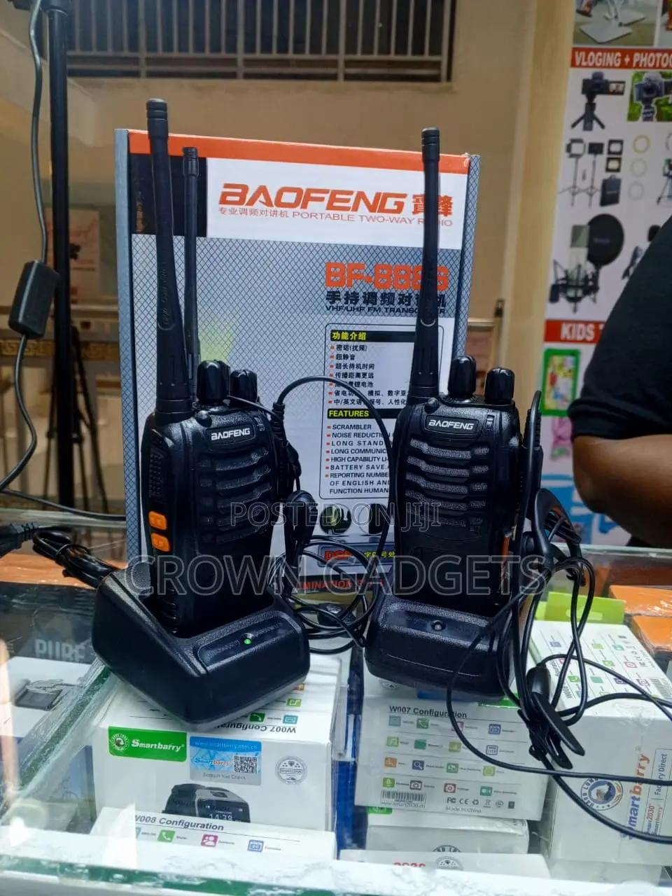 Baofeng BF-888S Rechargeable 16CH Walkie Talkie Radio