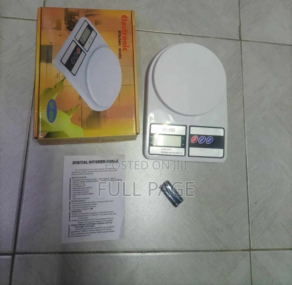 Electronic Kitchen Scale