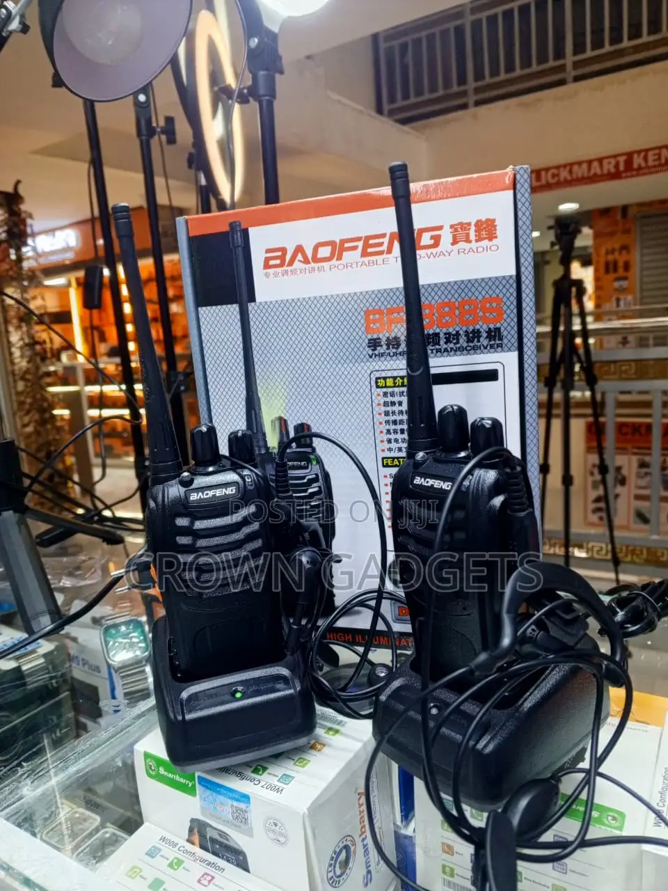 Baofeng BF-888S Handheld Two-Way Radio With Flashlight