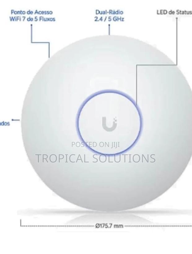 Ubiquiti U7-Lr Unifi WiFi 7 Long Range Access Point - thumbnail 2