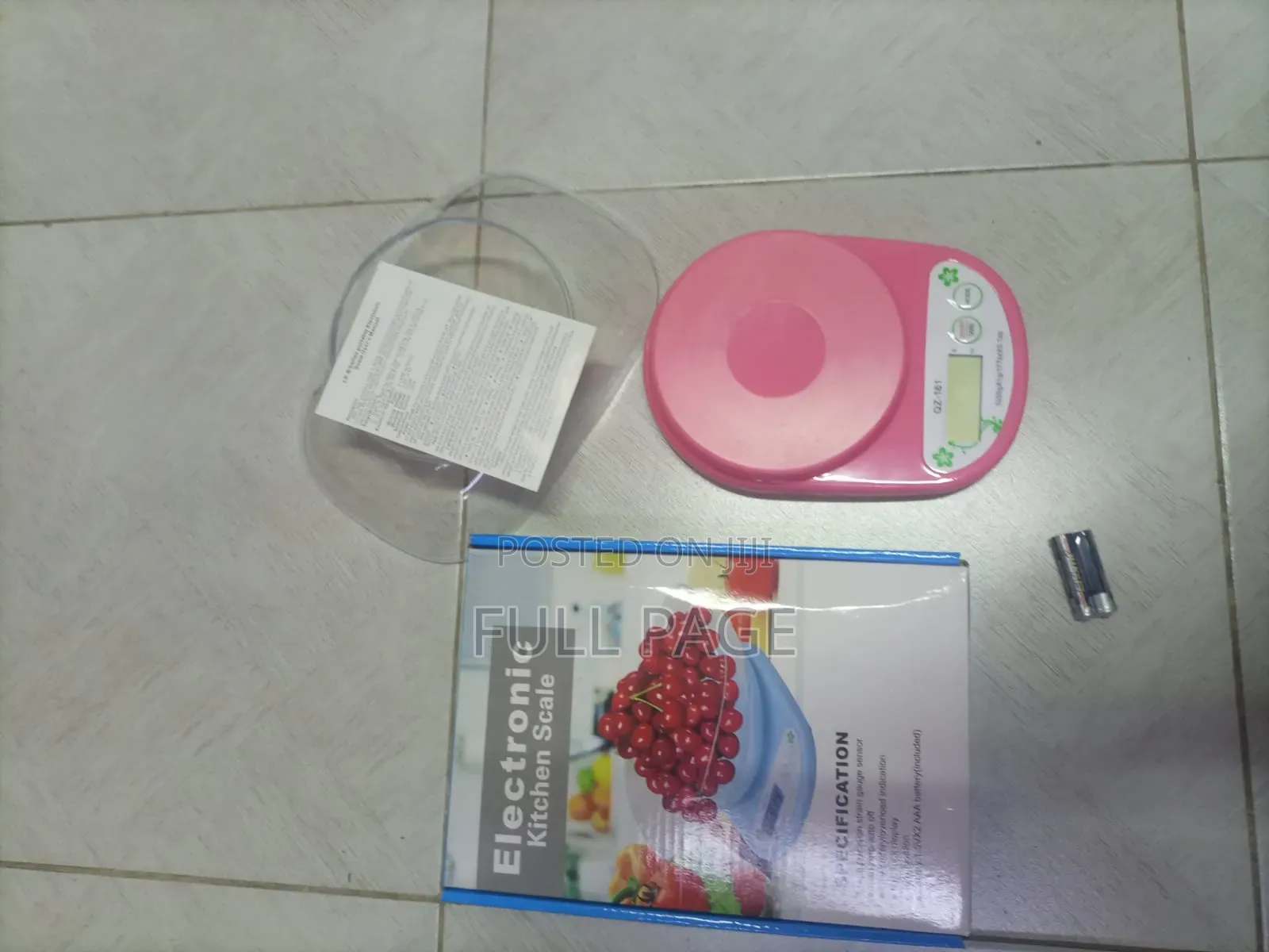 Electronic Kitchen Scale