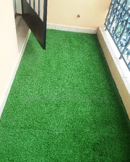 Grass Carpet That Adds a Vibrant Texture to Your Balcony