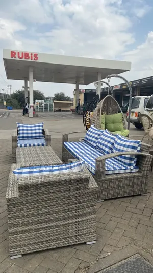 Outdoor Rattan 5 Seater