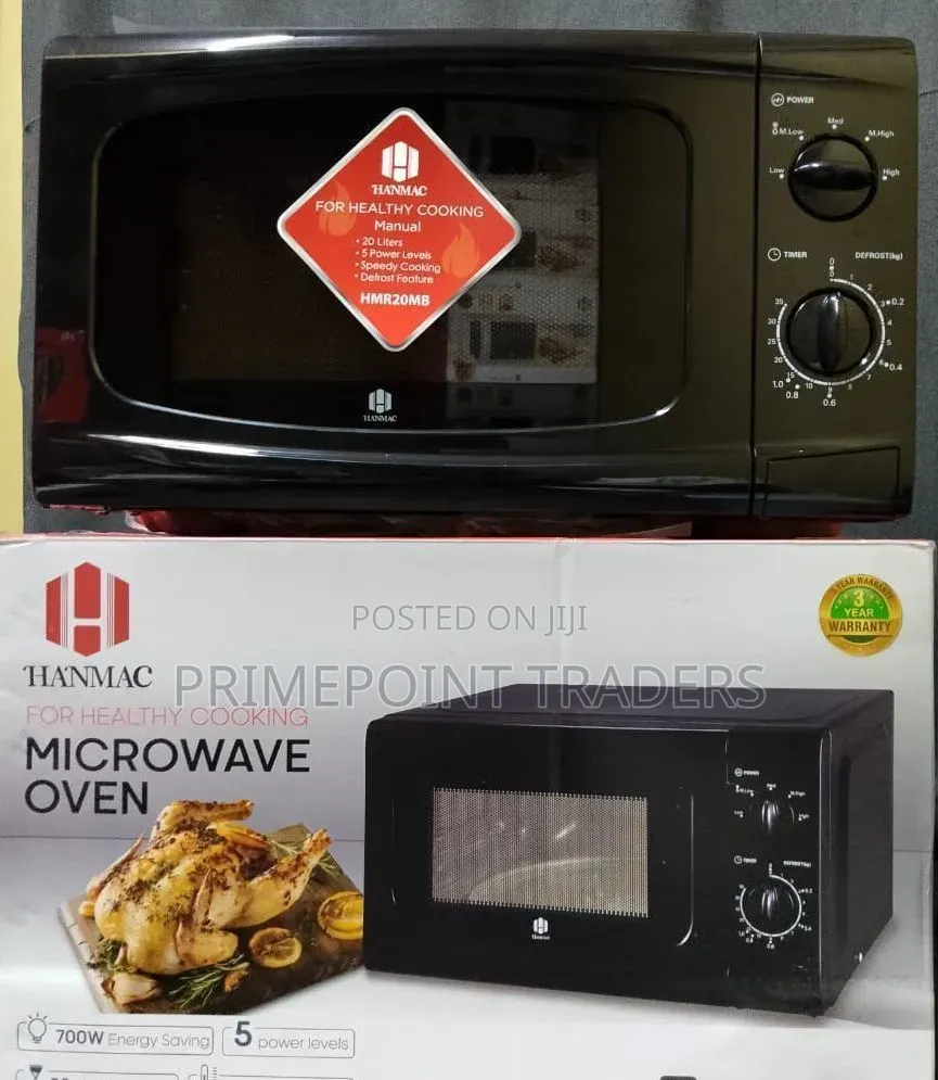 Hanmac Manual Microwave 20L,Fast, Easy Reliable Cooking Every Day