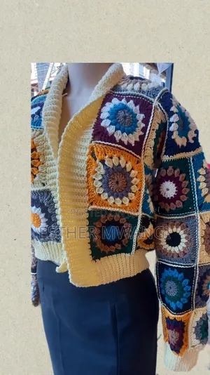 Custom Made Grannysquare Cardigan