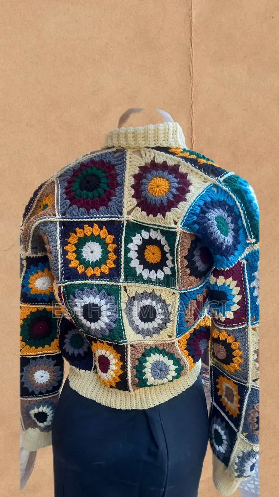 Custom Made Grannysquare Cardigan