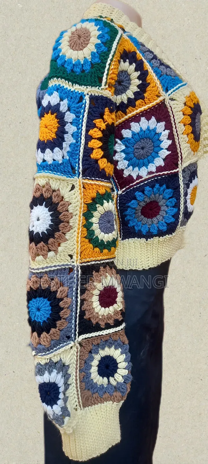 Custom Made Grannysquare Cardigan