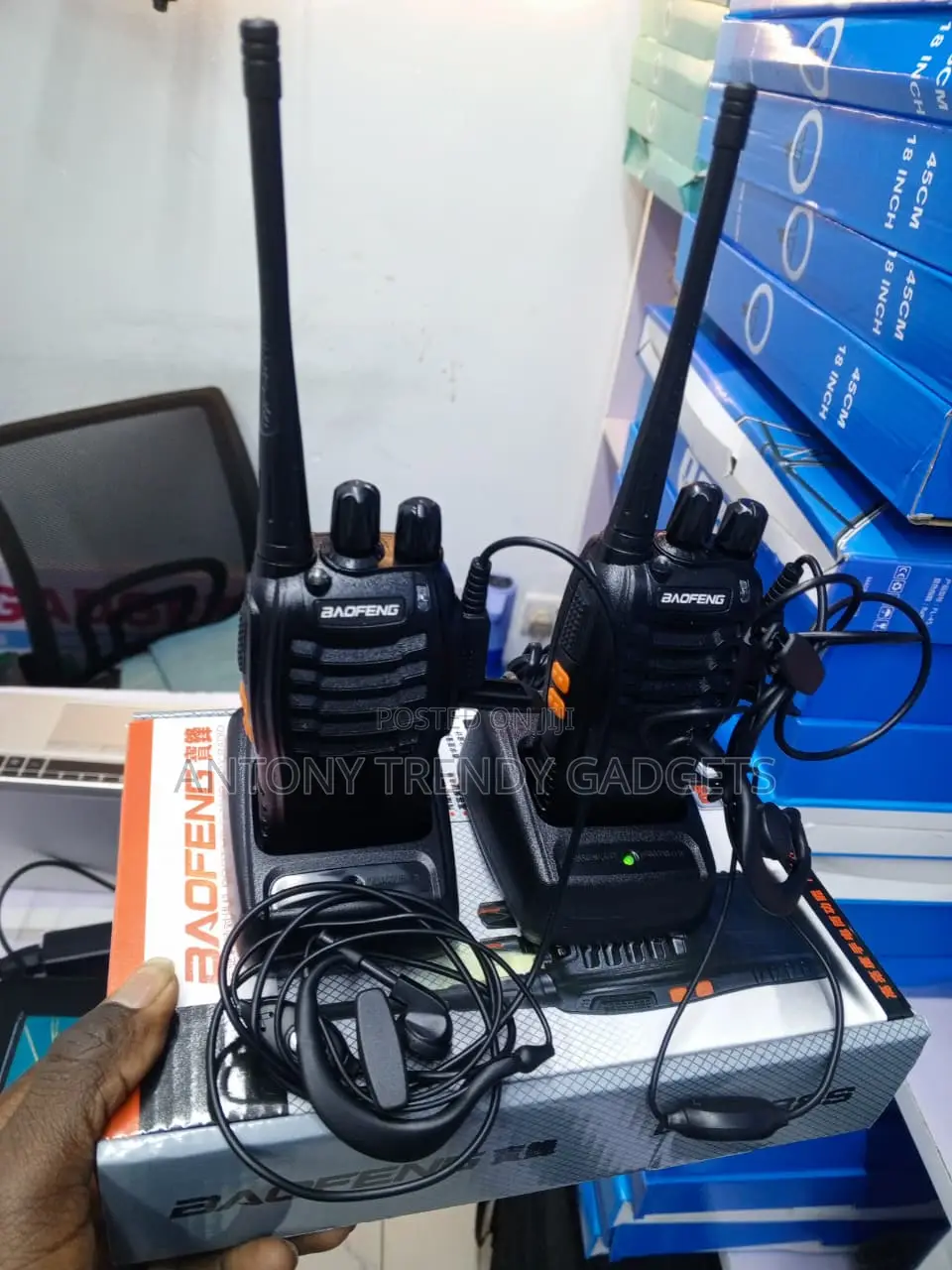 Baofeng BF-888S 16 Channel UHF Two-Way Walkie Talkie