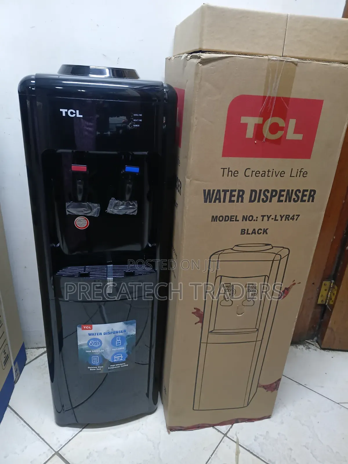 TCL Hot Cold Water Dispenser With Compressor – TY-LYR47