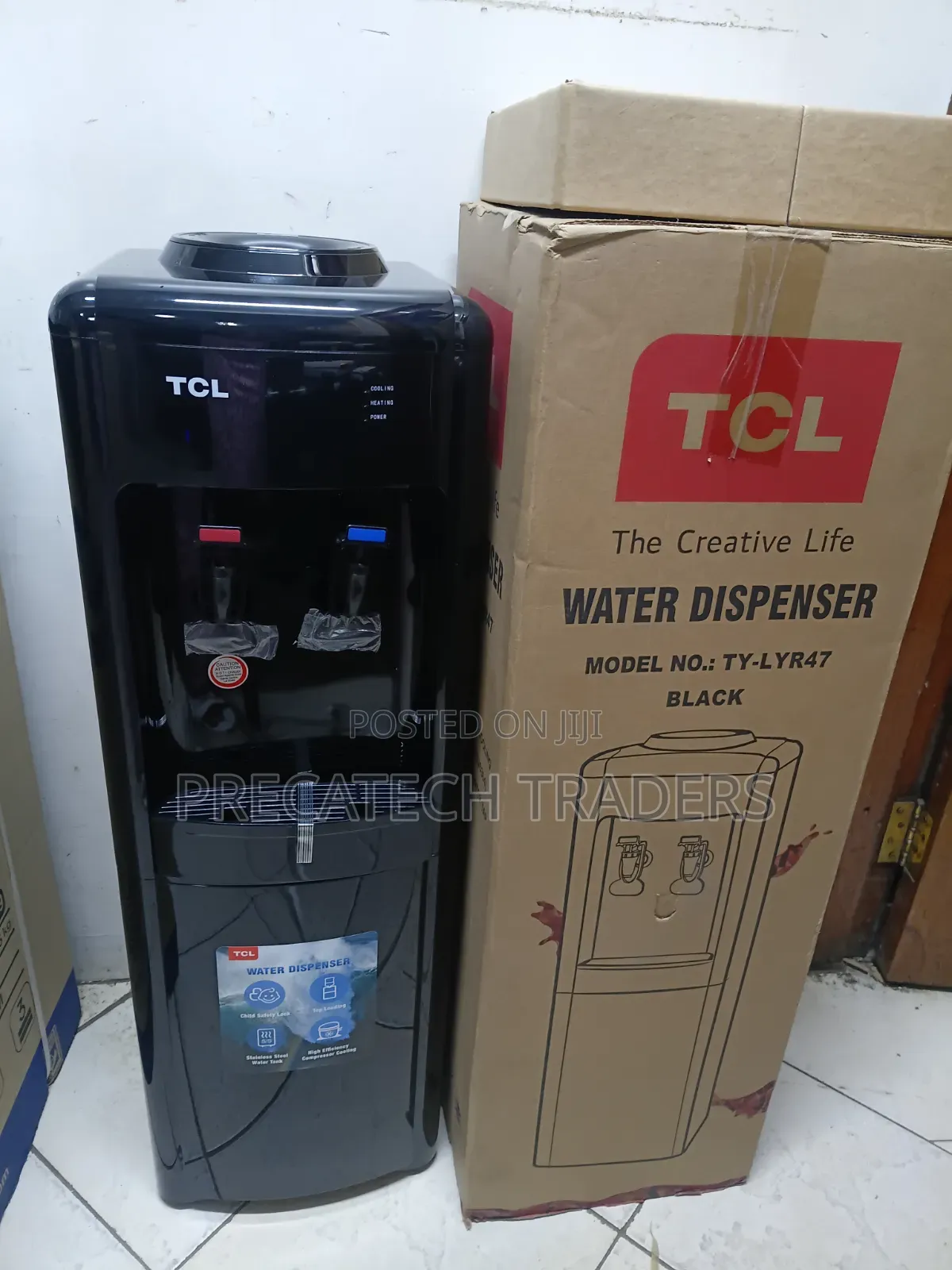 TCL Hot Cold Water Dispenser With Compressor – TY-LYR47