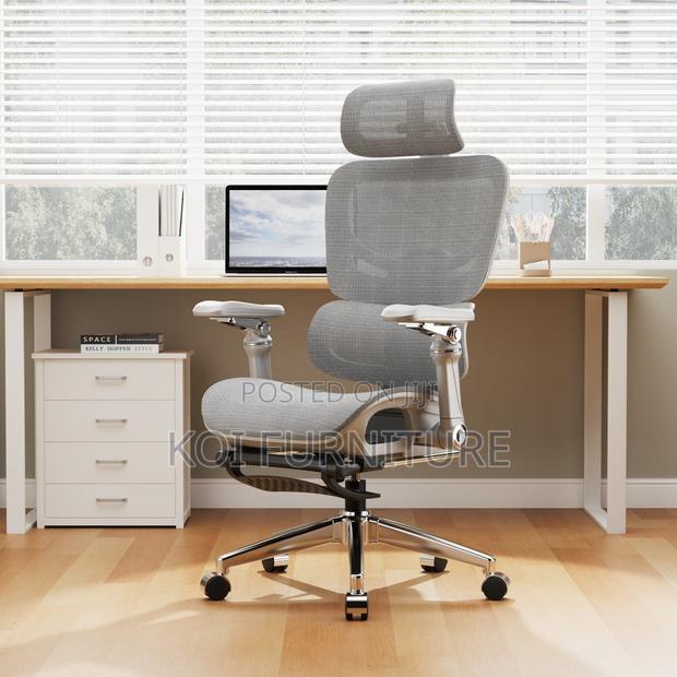 Office Chair; High Executive Orthopedic Office Chairs With Footrests
