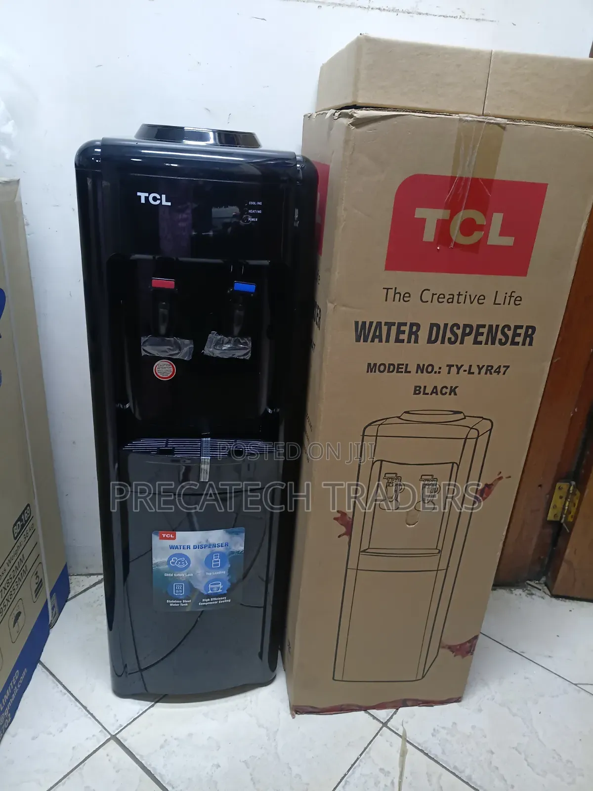 Brand New TCL Hot Cold Compressor Water Dispenser