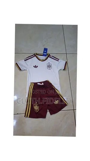 Spain Away Kids World Cup Jersey 2026.
