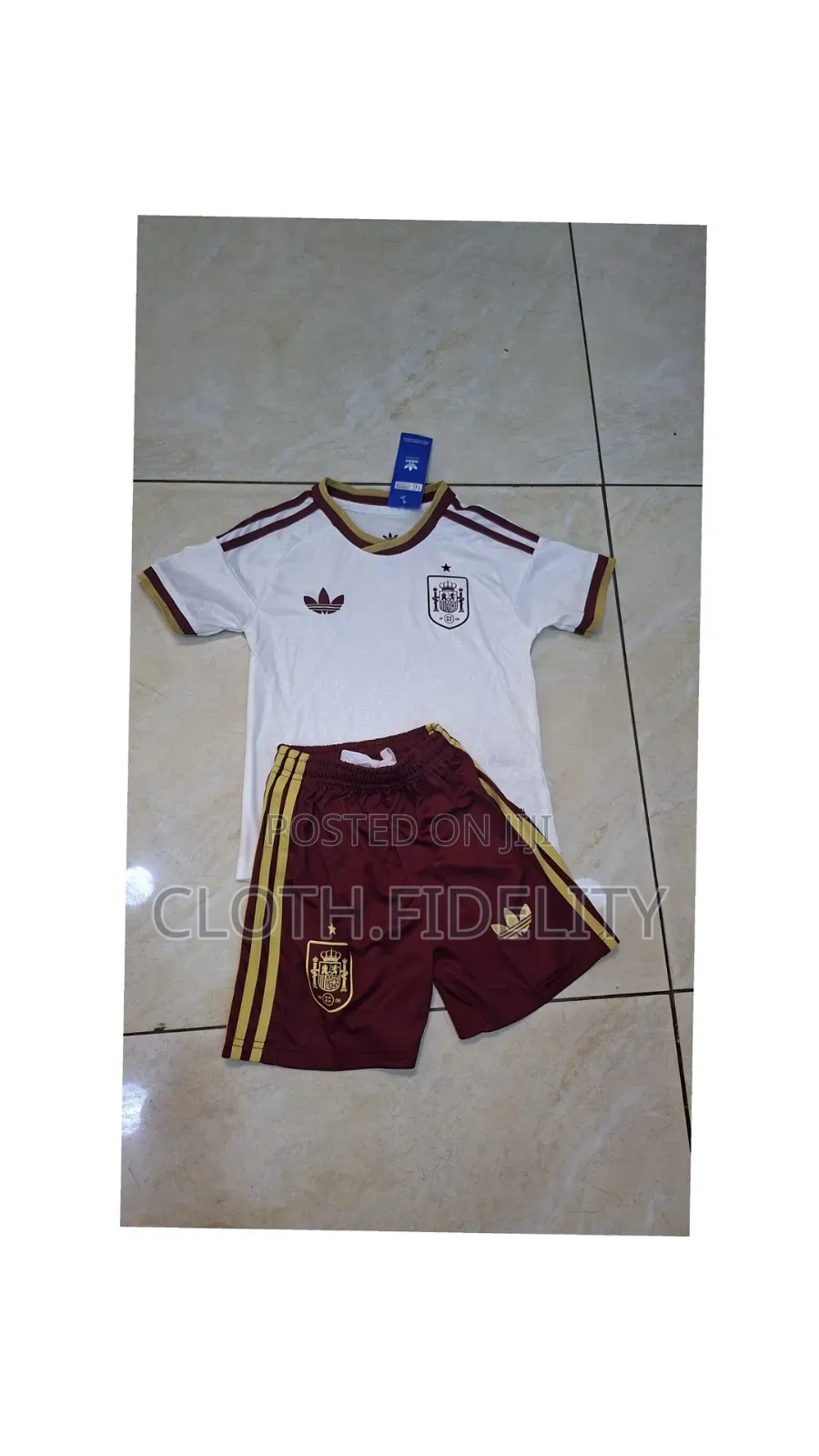 Spain Away Kids World Cup Jersey 2026.