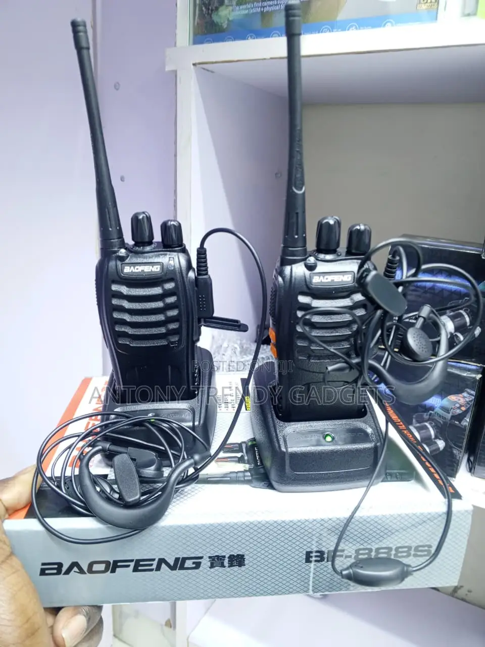 BF-888S Rechargeable Handheld Radio for Security Events