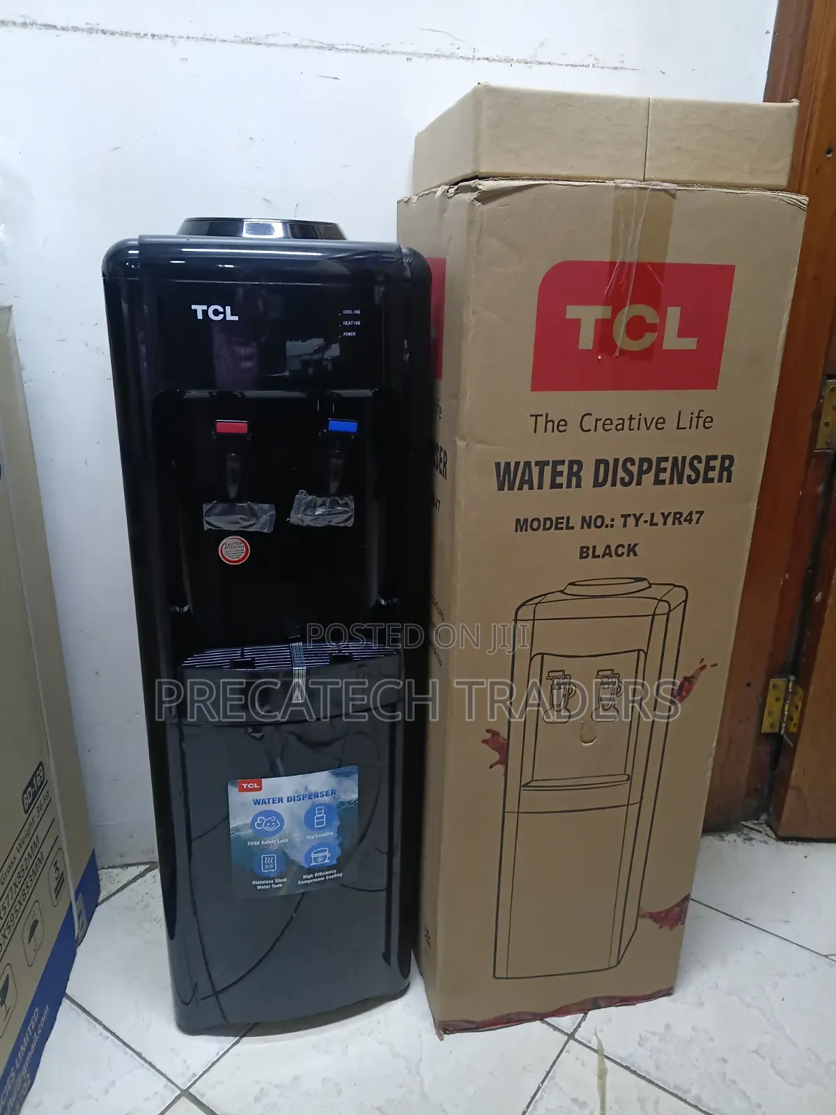TCL Standing Water Dispenser – Compressor Cooling System