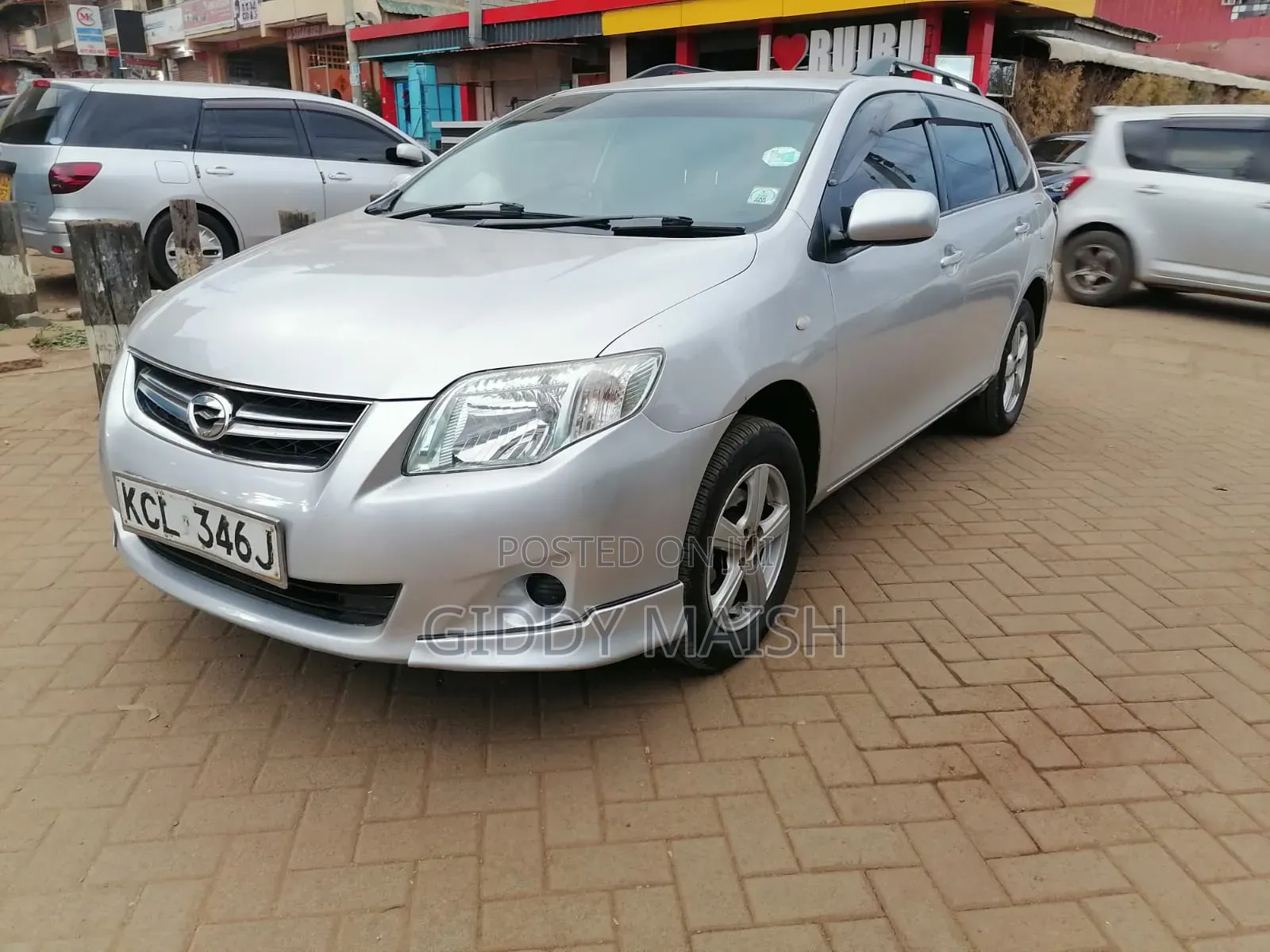 Toyota Corolla Fielder 2008 Silver