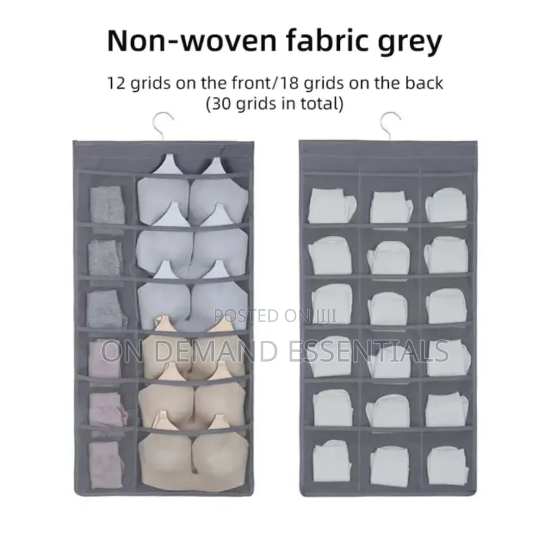36 Grid Panty and Bra Organiser Hangers