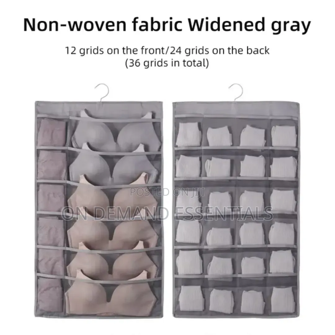 36 Grid Panty and Bra Organiser Hangers