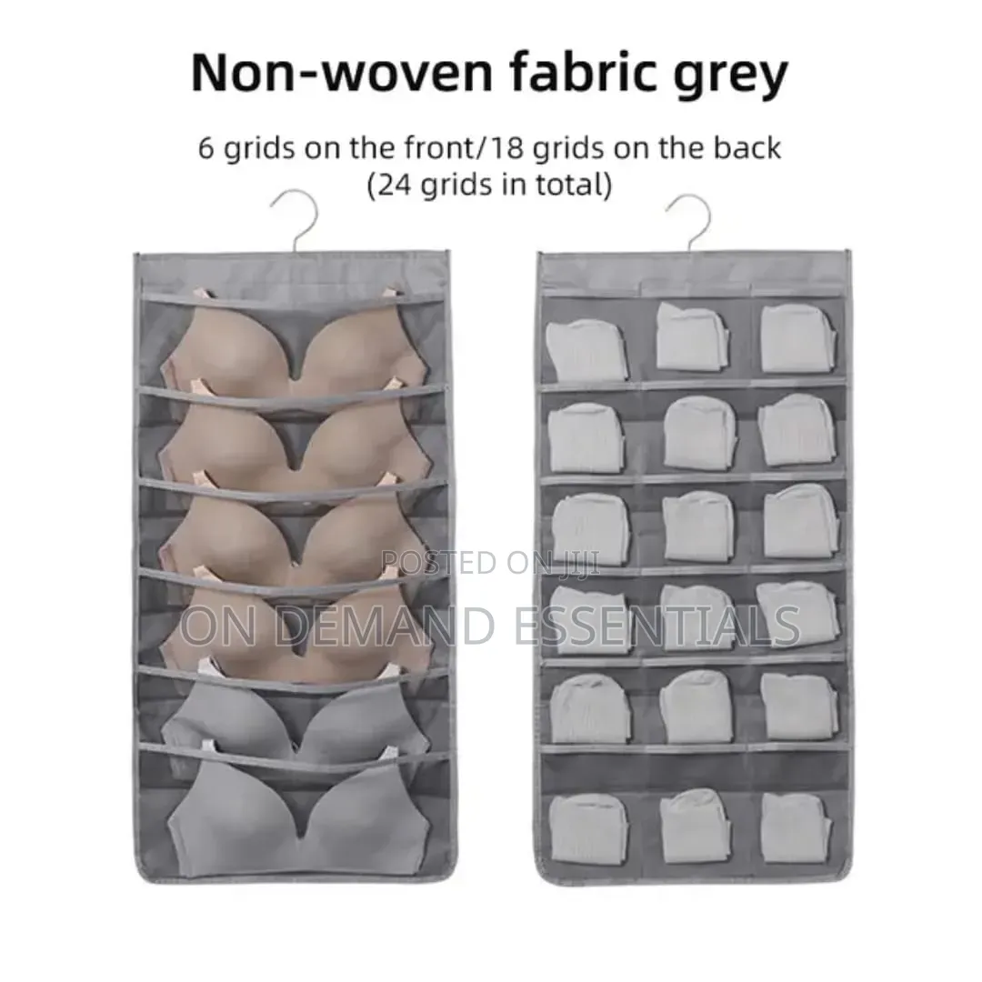 36 Grid Panty and Bra Organiser Hangers