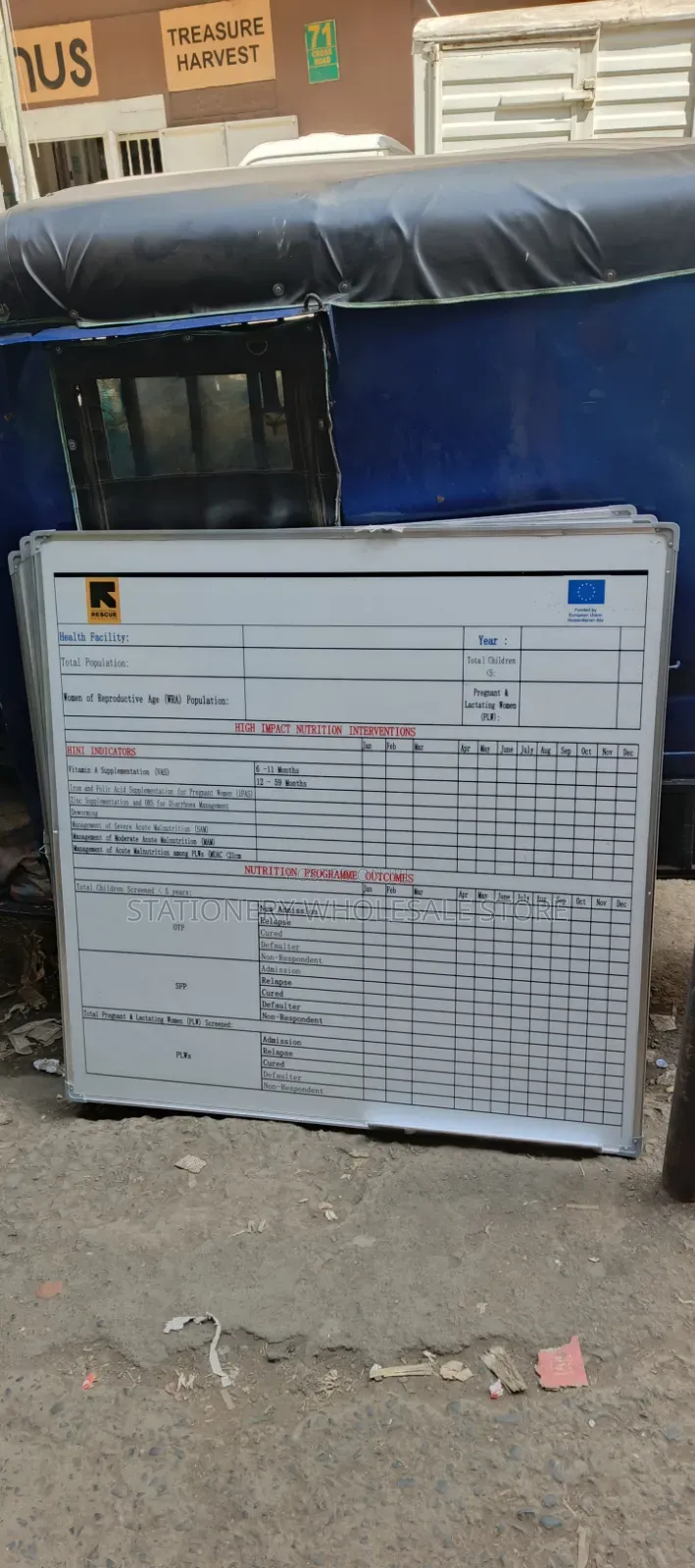 Whiteboard for County Goverments Planner A1 Size