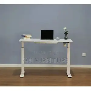 Office Desk; 1.2 Meter Electric Height Mechanism Office Desks