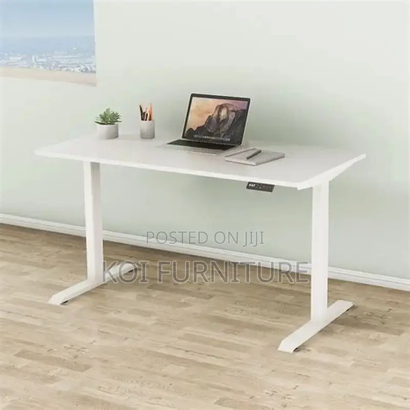 Office Desk; 1.2 Meter Electric Height Mechanism Office Desks
