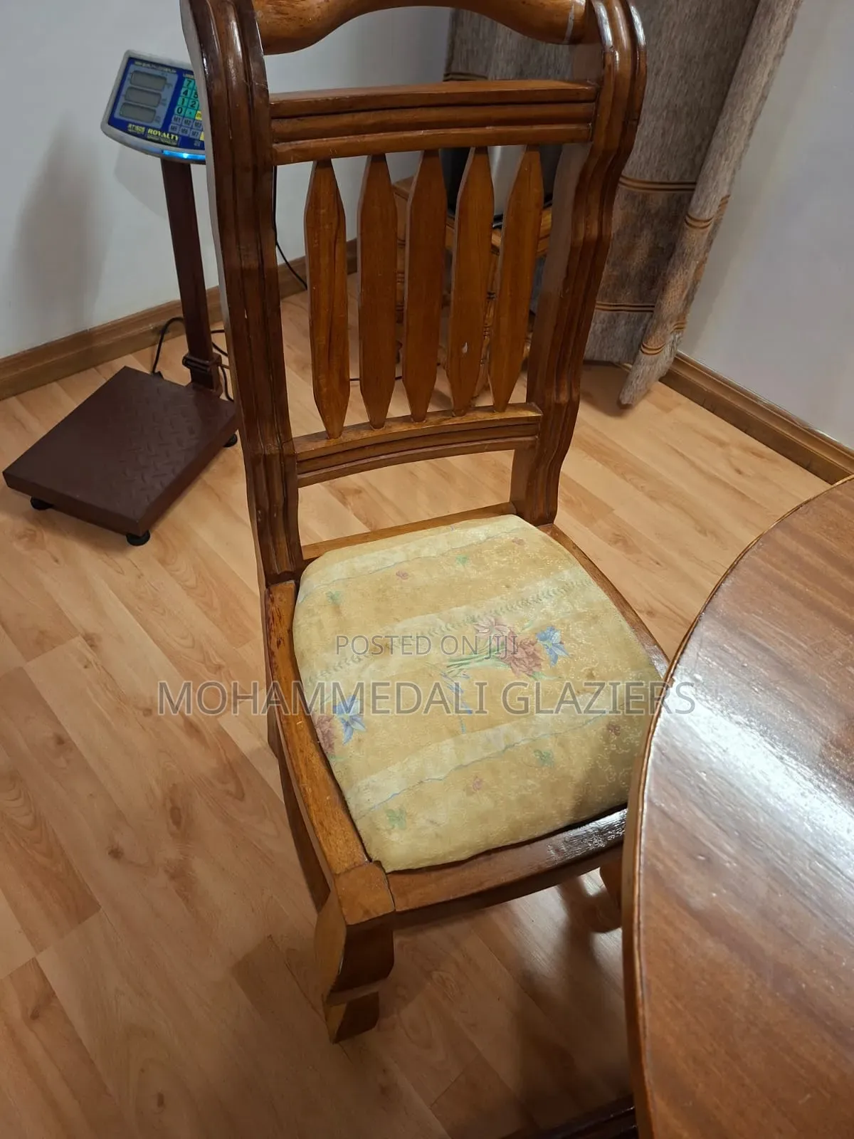 Mahogany 6 Seater Dining Table