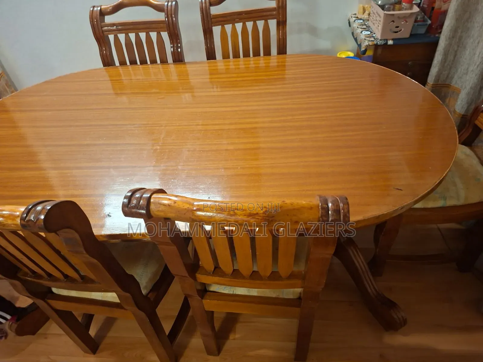 Mahogany 6 Seater Dining Table