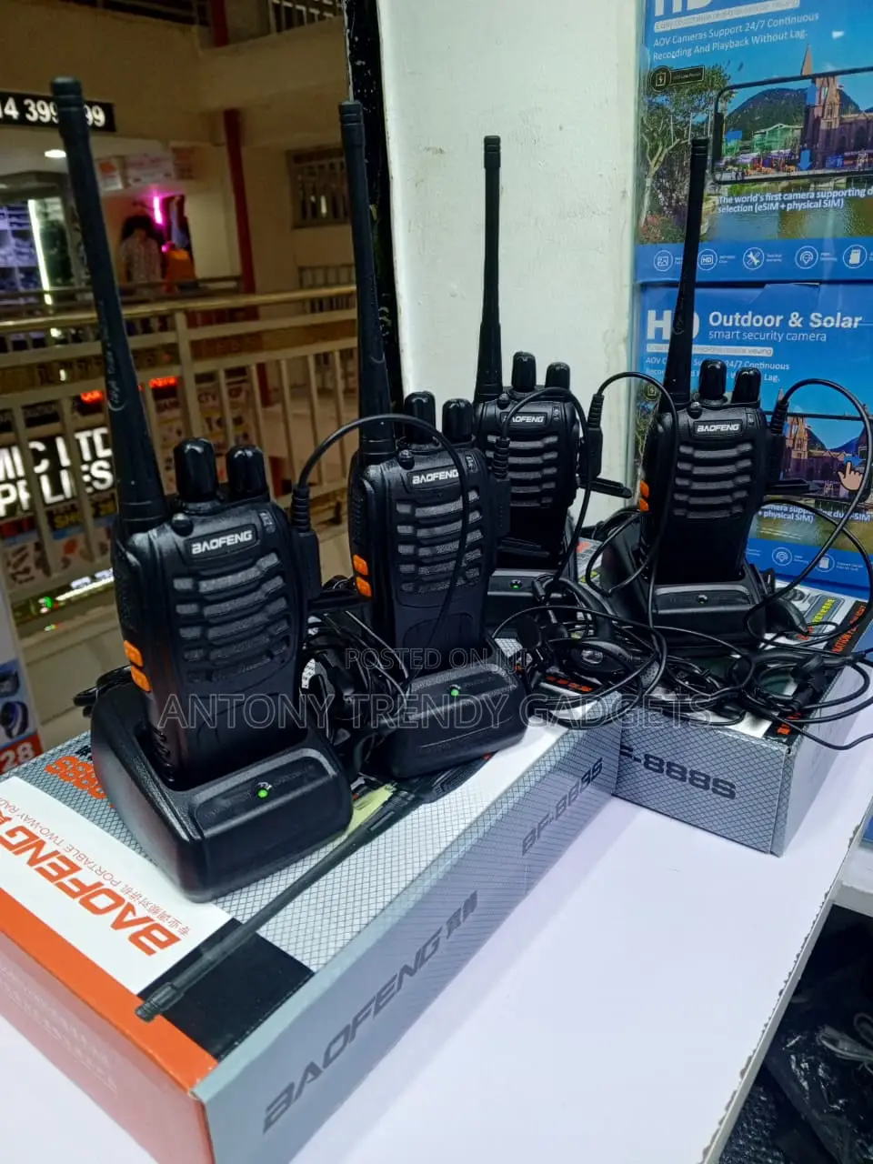Baofeng BF-888S Handheld Radio for Security Construction