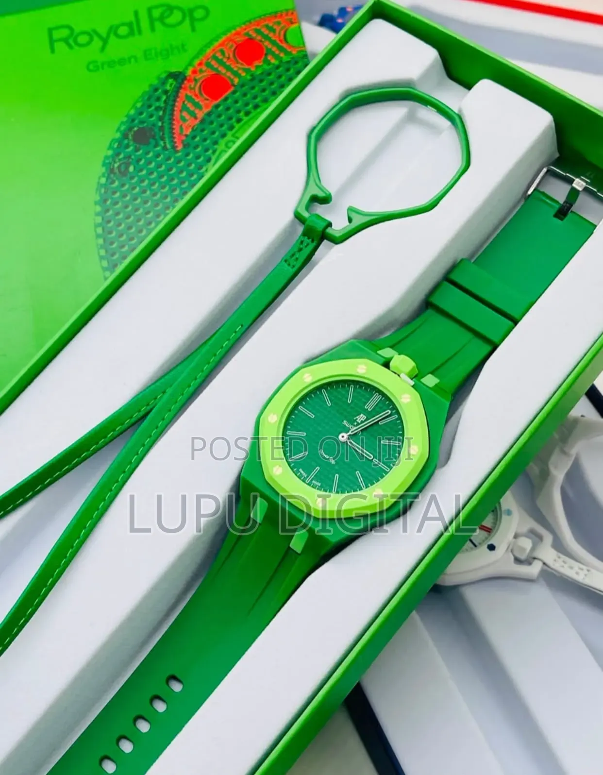 Trendy Ap X Swatch Royal Pop Collection