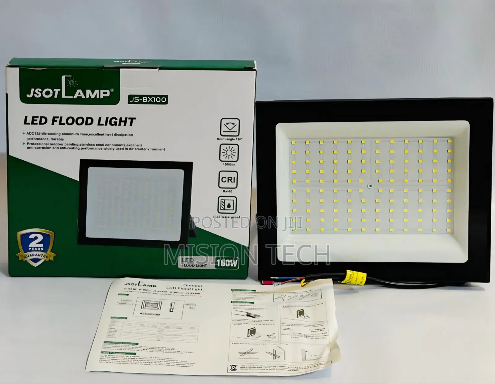 JSOT Lamp 100W LED Flood Light**