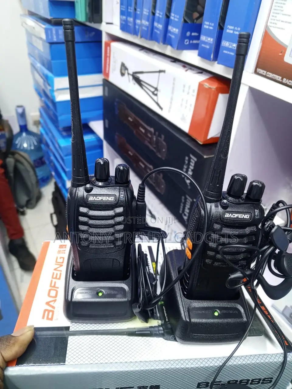 BF-888S Rechargeable UHF Radio Long Range Communication