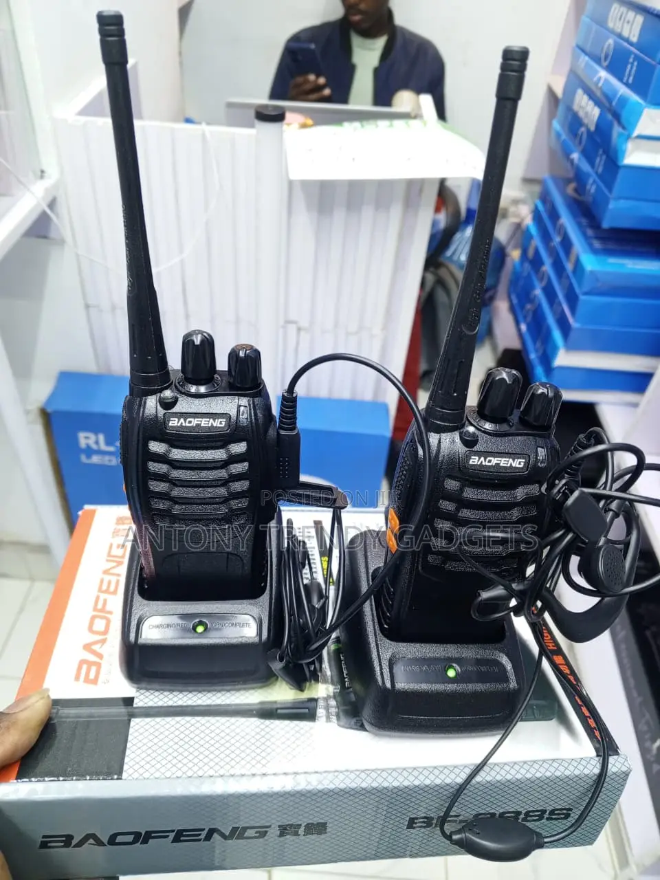 BF-888S Rechargeable UHF Radio Long Range Communication