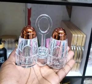 Acrylic Cruet Seasoning Set Dining Shaker Set