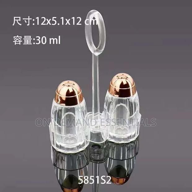 Acrylic Cruet Seasoning Set Dining Shaker Set - thumbnail 2