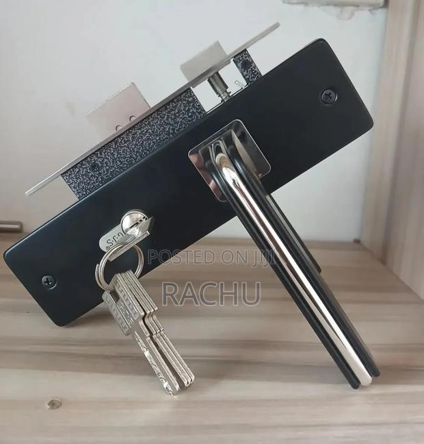 GJS Door Lock Black 803
