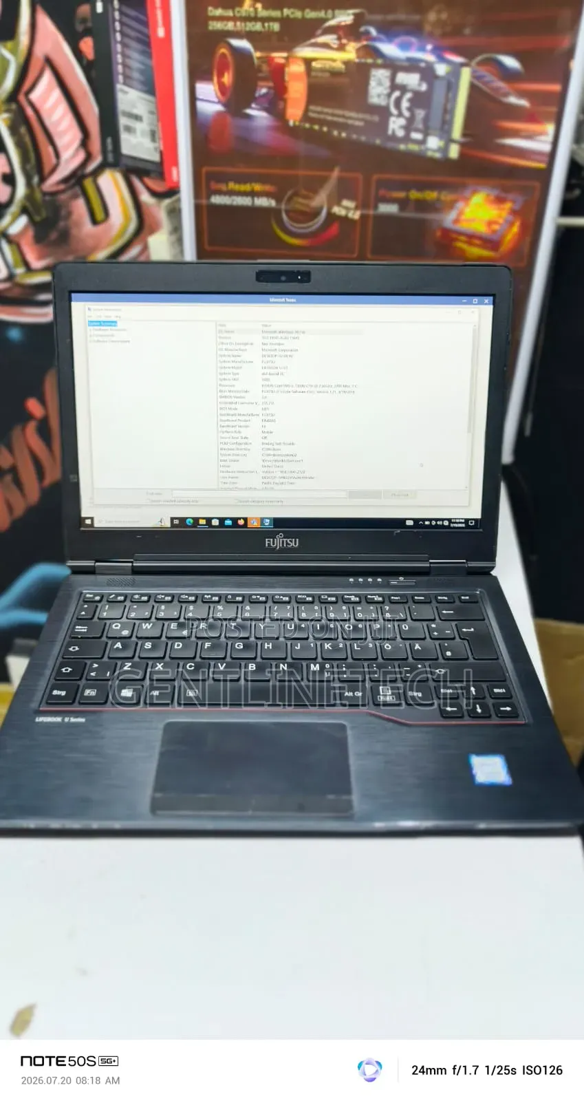 Laptop Fujitsu Lifebook U727 8GB Intel Core i5 HDD 128GB