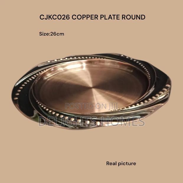 Steel Plate Round 28cm-B - thumbnail 2