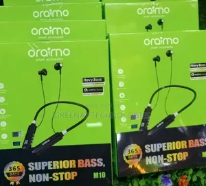 Oraimo M10 Neck Band Bluetooth Earphones