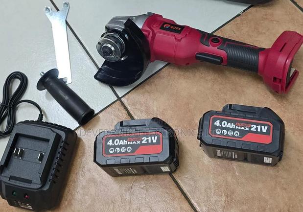 Edon 4.5" Cordless Angle Grinder 
 2pcs 4.0ah 10cell Original Battery